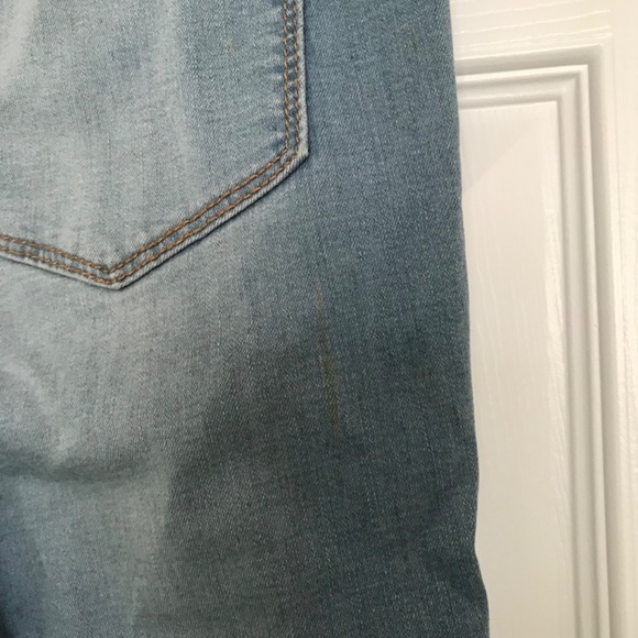 Y2K BRAZIL Skinny Jeans Denim Low Rise M Fit Light Blue Faded - Picture 9 of 12